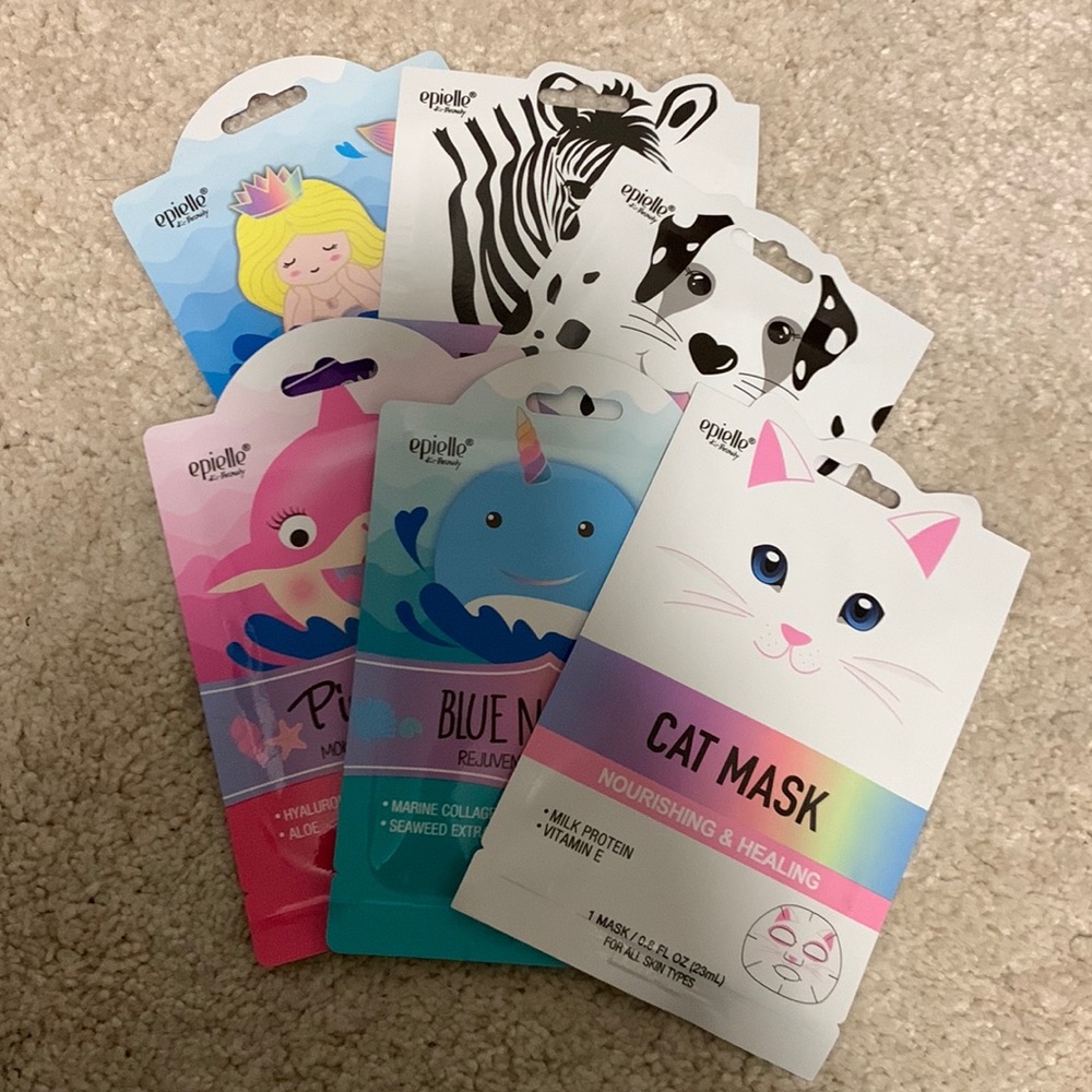 Epielle k-beauty face mask bundle